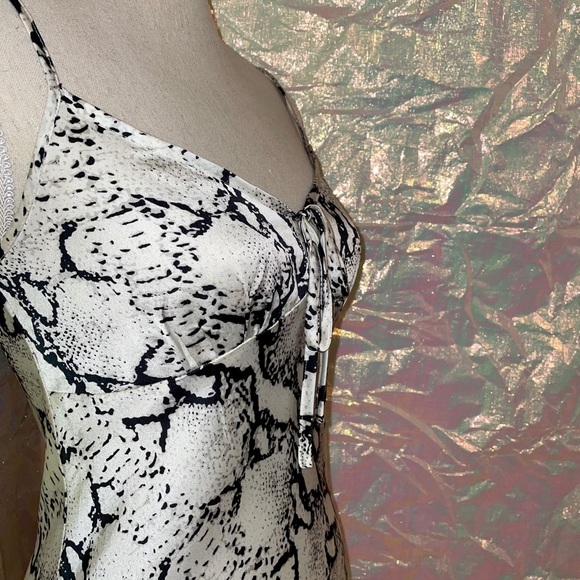 LONG SNAKE SKIN DRESS - Picture 2 of 3